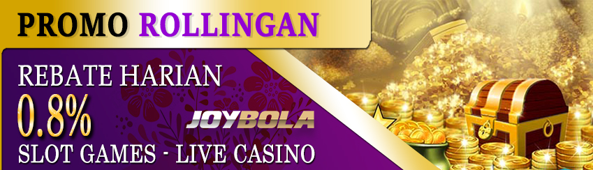BONUS REBATE HARIAN  0,8% SLOT GAMES DAN LIVE CASINO